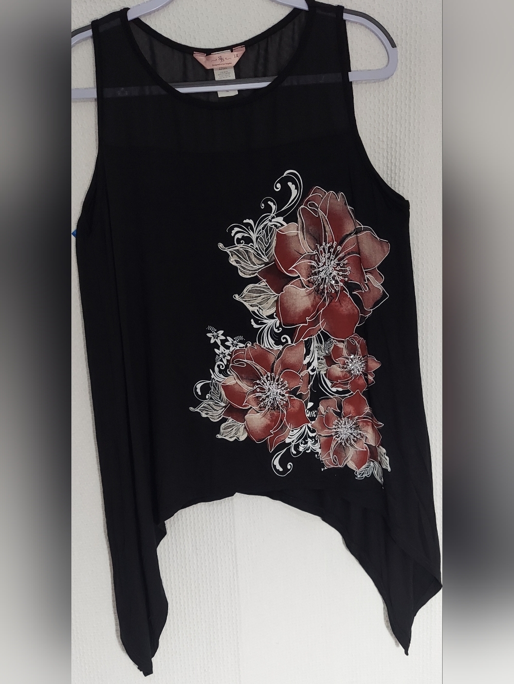S/S Designed In Los Angeles Women's Tunic Top